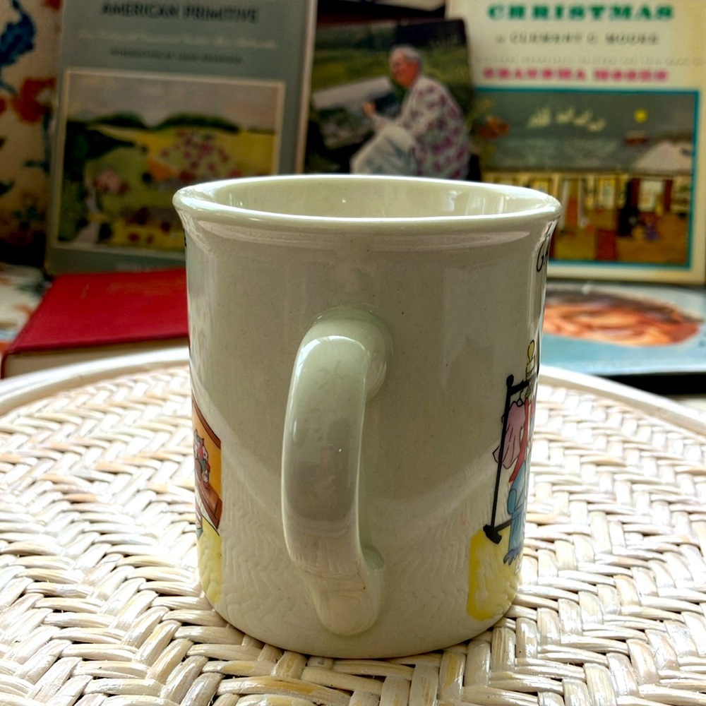 VINTAGE GARAGE SALE JUNKIE COFFEE MUG NOVELTY FUN GIFT  YOUR GARAGE SALE PARTNER - Picture 3 of 6